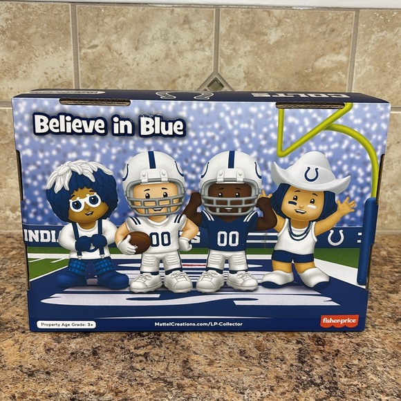 Fisher Price Little People Set Collector NFL Indianapolis COLTS NIB - Picture 4 of 6